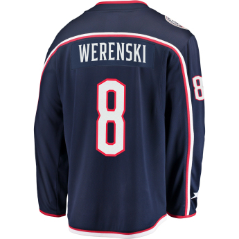 Columbus Blue Jackets hokejový dres #8 Zach Werenski Breakaway Alternate Jersey