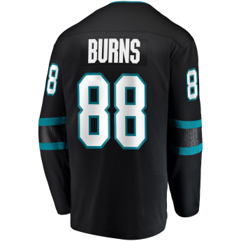 San Jose Sharks hokejový dres black #88 Brent Burns Breakaway Alternate Jersey