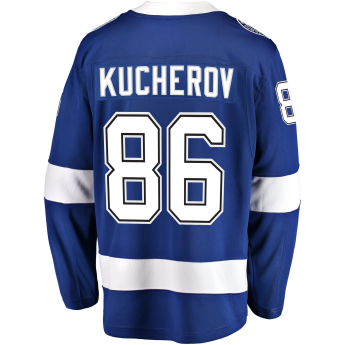 Tampa Bay Lightning hokejový dres blue #86 Nikita Kucherov Breakaway Alternate Jersey