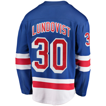 New York Rangers dětský hokejový dres # 30 Henrik Lundqvist Breakaway Home Jersey