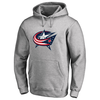 Columbus Blue Jackets pánská mikina s kapucí grey Fanatics Branded Primary Logo
