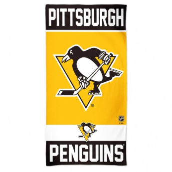 Pittsburgh Penguins ručník osuška Fibre Beach Towel