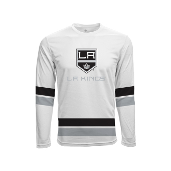 Los Angeles Kings pánské tričko s dlouhým rukávem white Scrimmage LS Tee