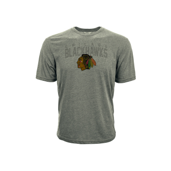 Chicago Blackhawks pánské tričko grey Shadow City Tee