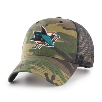 San Jose Sharks čepice baseballová kšiltovka 47 Camo Branson MVP