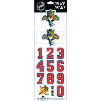 Florida Panthers samolepky na helmu Decals