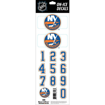 New York Islanders samolepky na helmu Decals