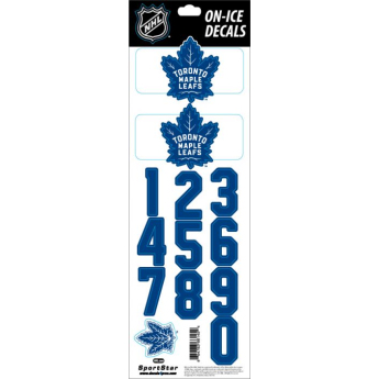 Toronto Maple Leafs samolepky na helmu Decals