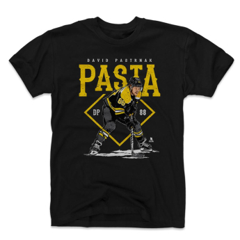Boston Bruins pánské tričko David Pastrnak #88 Pasta WHT 500 Level