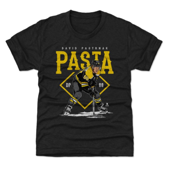 Boston Bruins dětské tričko David Pastrnak #88 Pasta WHT 500 Level