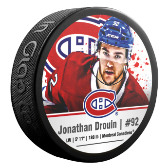 Montreal Canadiens puk Jonathan Drouin #92 NHLPA