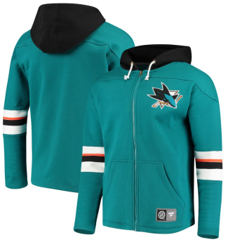 San Jose Sharks pánská mikina s kapucí Breakaway Full-Zip Hoodie