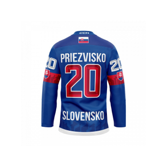 Hokejové reprezentace hokejový dres blue Slovakia