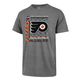 Philadelphia Flyers pánské tričko 47 Brand Club Tee NHL grey GS19