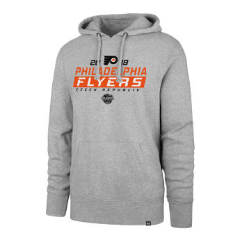 Philadelphia Flyers pánská mikina s kapucí 47 Brand Headline Hood NHL grey GS19