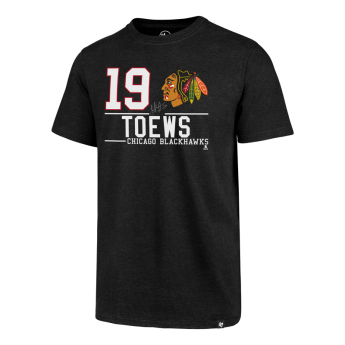 Chicago Blackhawks pánské tričko Jonathan Toews #19 Player Name 47 Club Tee