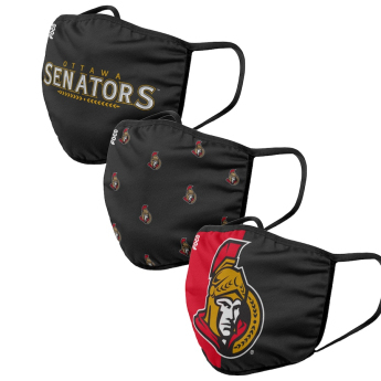 Ottawa Senators roušky Foco set of 3 pieces