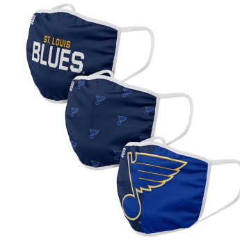 St. Louis Blues roušky Foco set of 3 pieces