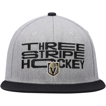 Vegas Golden Knights čepice flat kšiltovka Three Stripe Hockey