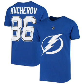 Tampa Bay Lightning dětské tričko Nikita Kucherov #86 Name Number