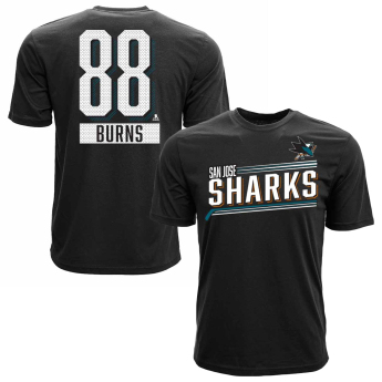 San Jose Sharks pánské tričko Brent Burns #88 Icing Name and Number
