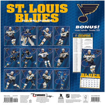 St. Louis Blues kalendář 2021