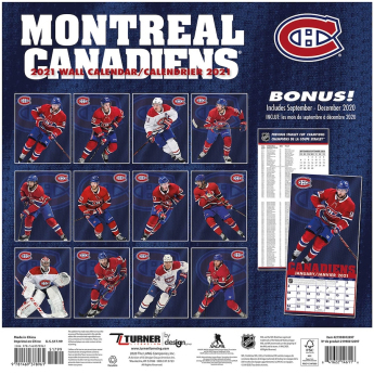 Montreal Canadiens kalendář 2021