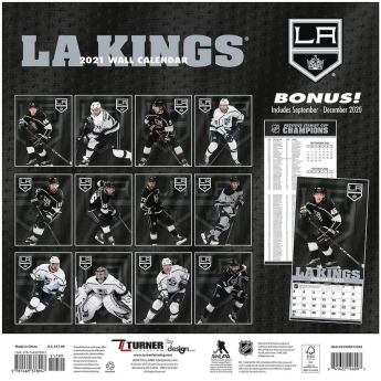 Los Angeles Kings kalendář 2021