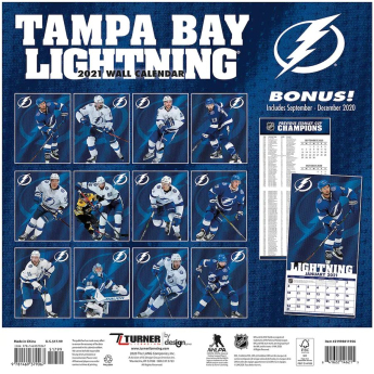 Tampa Bay Lightning kalendář 2021