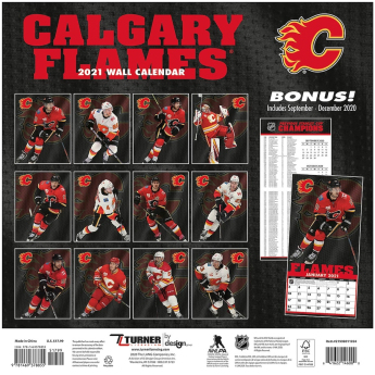 Calgary Flames kalendář 2021