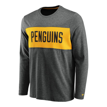 Pittsburgh Penguins pánské tričko s dlouhým rukávem back to basics