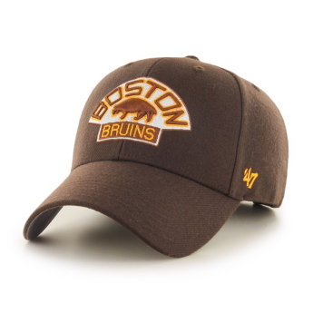 Boston Bruins čepice baseballová kšiltovka 47 MVP Vintage brown