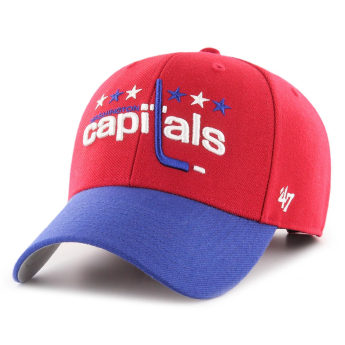 Washington Capitals čepice baseballová kšiltovka 47 MVP Vintage red blue