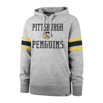 Pittsburgh Penguins pánská mikina s kapucí Double Block ’47 Sleeve Stripe Hood