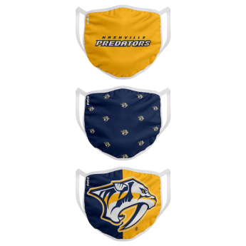 Nashville Predators roušky Foco set of 3 pieces EU