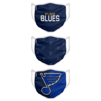 St. Louis Blues roušky Foco set of 3 pieces EU