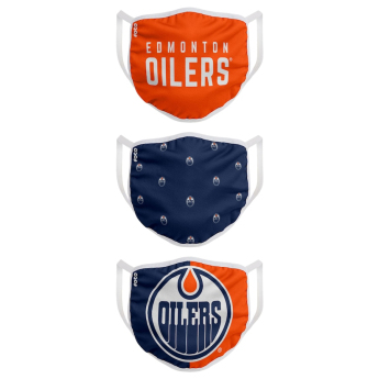 Edmonton Oilers roušky Foco set of 3 pieces EU