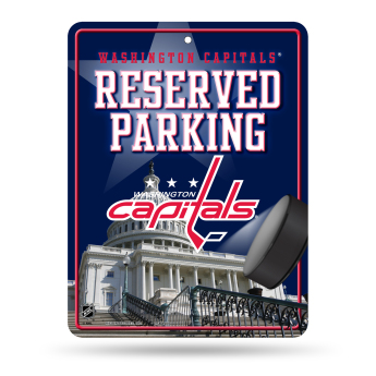 Washington Capitals cedule na zeď Auto Reserved Parking