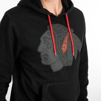 Chicago Blackhawks pánská mikina s kapucí Imprint Helix Pullover Hood dark