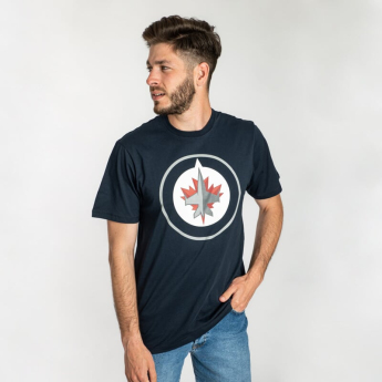 Winnipeg Jets pánské tričko Imprint Echo Tee navy