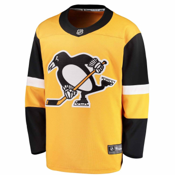 Pittsburgh Penguins hokejový dres Alternate Breakaway Jersey - Gold