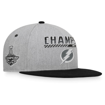 Tampa Bay Lightning čepice flat kšiltovka 2021 Stanley Cup Champions Snapback Adjustable