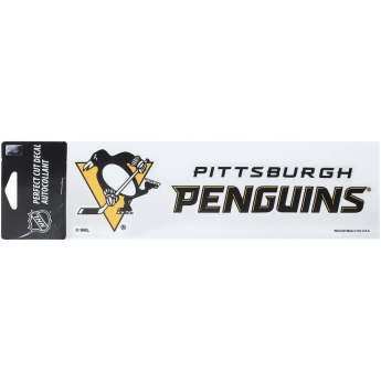 Pittsburgh Penguins samolepka Logo text decal