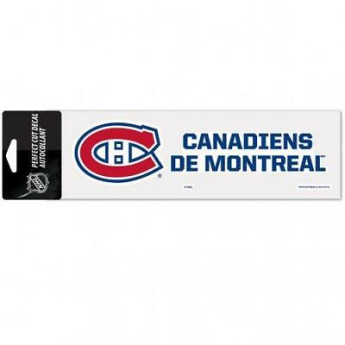Montreal Canadiens samolepka Logo text decal