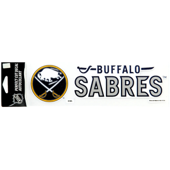 Buffalo Sabres samolepka logo text decal