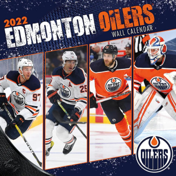 Edmonton Oilers kalendář 2022 wall calendar