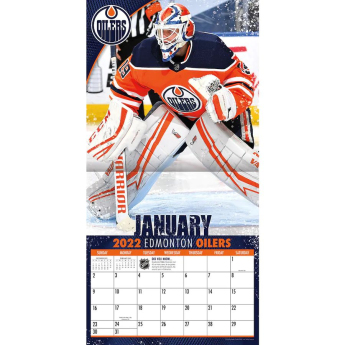 Edmonton Oilers kalendář 2022 wall calendar