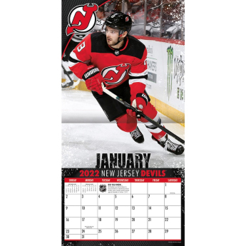 New Jersey Devils kalendář 2022 wall calendar