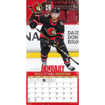 Ottawa Senators kalendář 2022 wall calendar