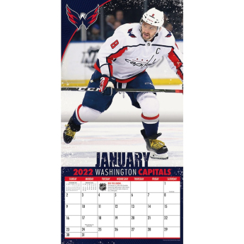 Washington Capitals kalendář 2022 wall calendar